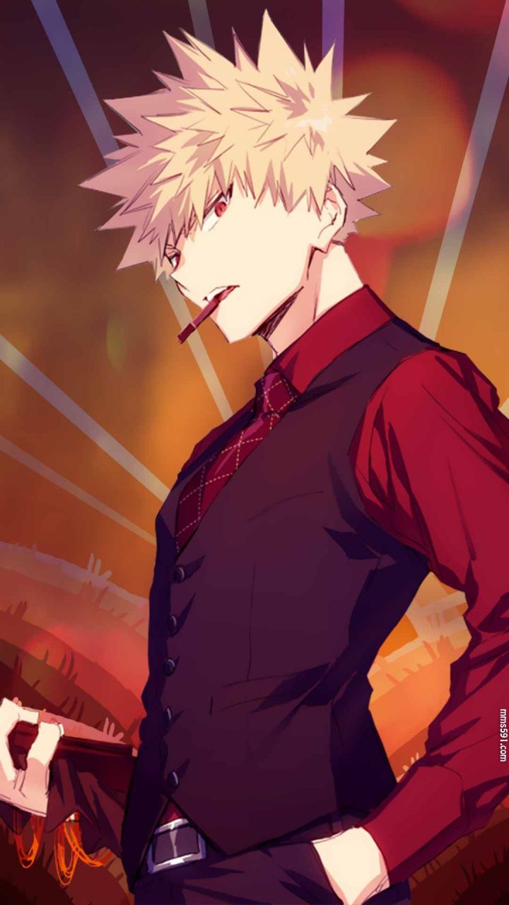 我的英雄学院爆破手爆豪胜己Bakugou Katsuki高清手机壁纸图片大全（2）