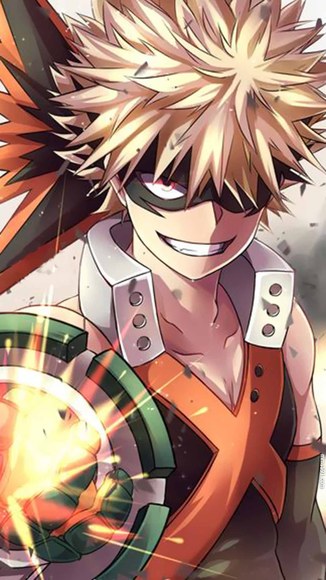 我的英雄学院爆破手爆豪胜己Bakugou Katsuki高清手机壁纸图片大全（5）