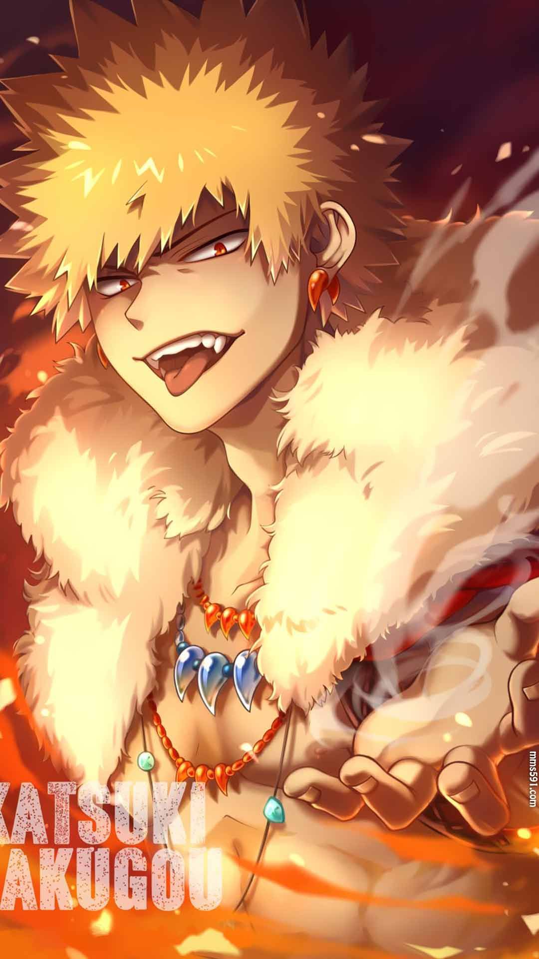 我的英雄学院爆破手爆豪胜己Bakugou Katsuki高清手机壁纸图片大全（9）