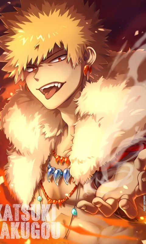 我的英雄学院爆破手爆豪胜己Bakugou Katsuki高清手机壁纸图片大全（9）