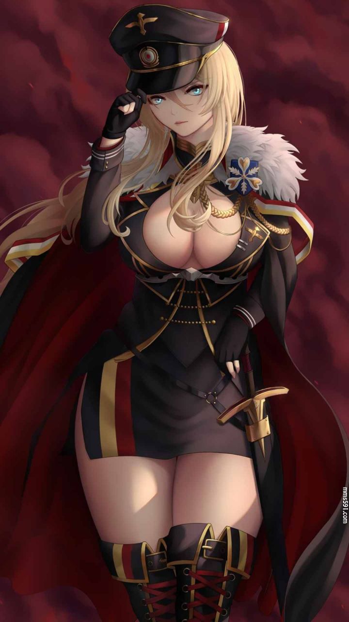 碧蓝航线大长腿铁血舰娘俾斯麦Bismark手机壁纸图片汇总（2）