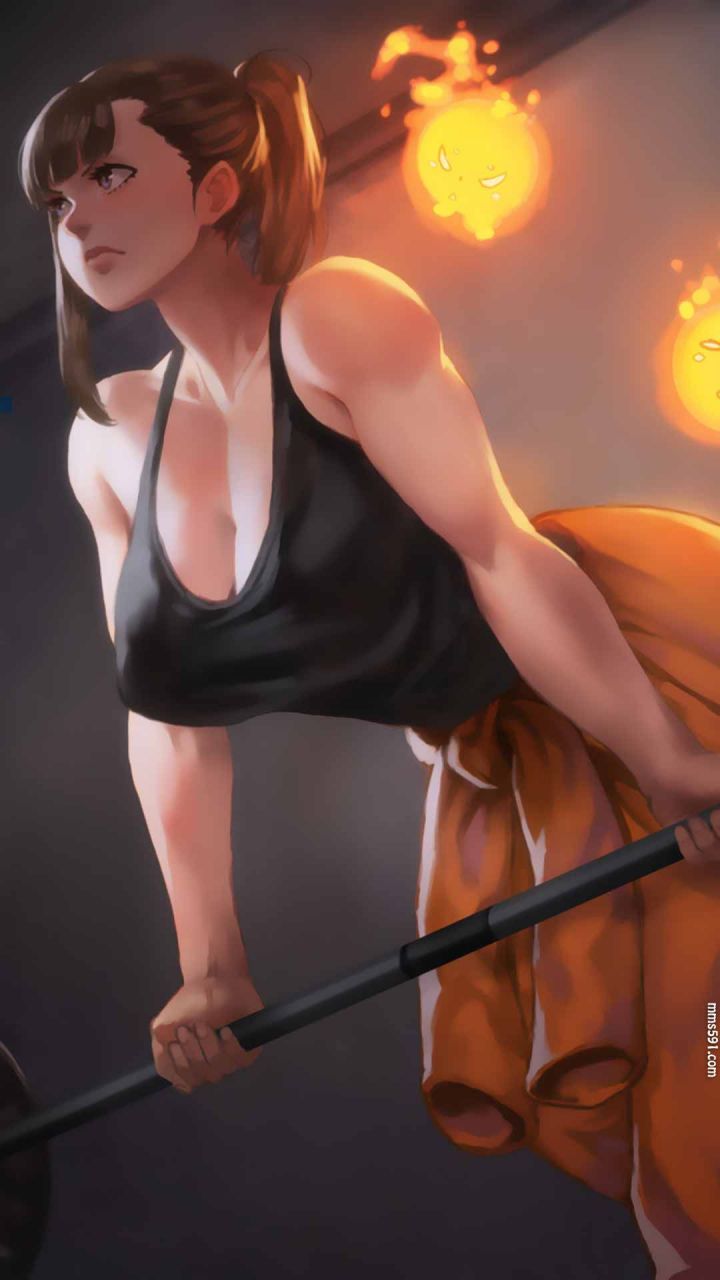 炎炎消防队控火妖魔茉希尾濑Maki Oze高清手机壁纸图片集（2）