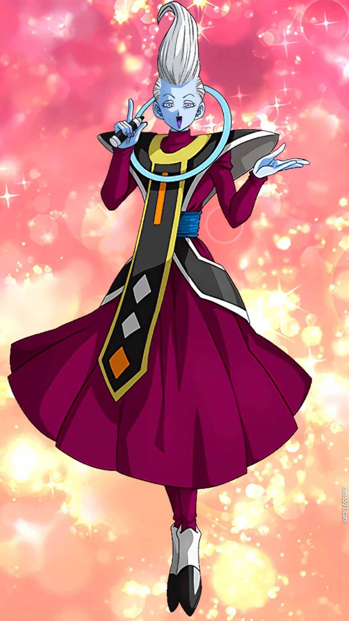 七龙珠第七宇宙天使吃货维斯Whis手机壁纸图片高清1080（5）