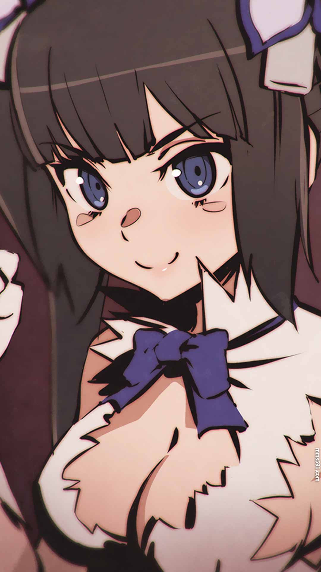 在地下城寻求邂逅是否搞错了什么女主角赫斯缇亚双马尾手机壁纸图片（2）