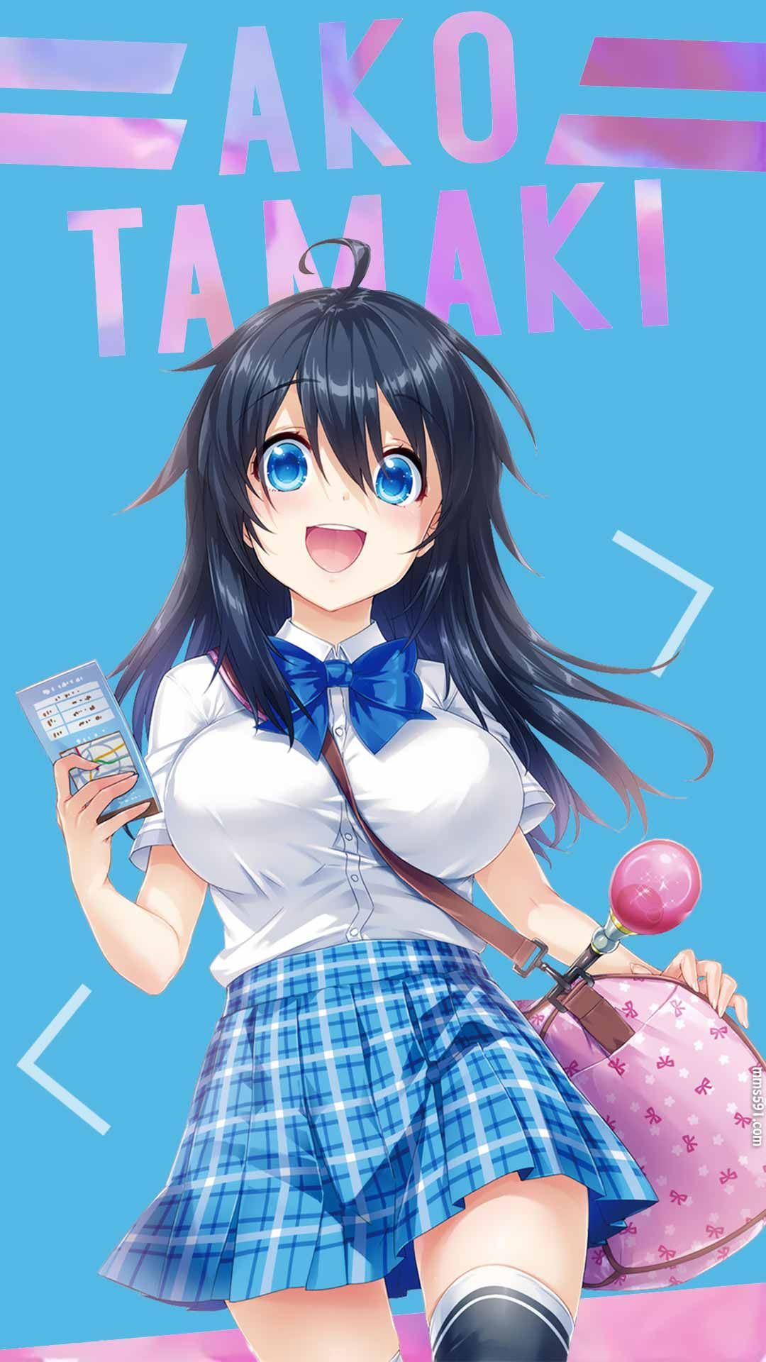 线上游戏的队友不可能是女生女主角玉置亚子手机壁纸图片大全