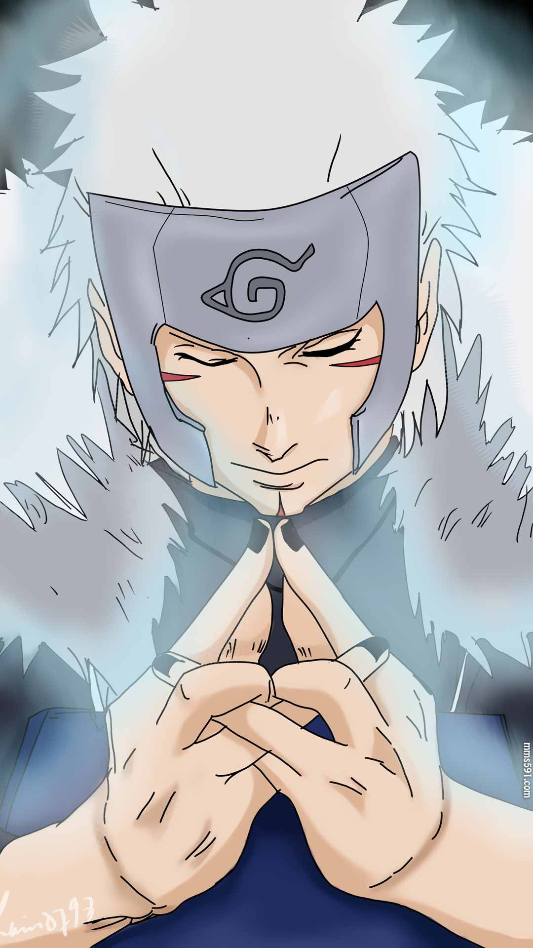 火影忍者第一神速忍者千手扉间Senju Tobirama手机壁纸背景图片集（8）