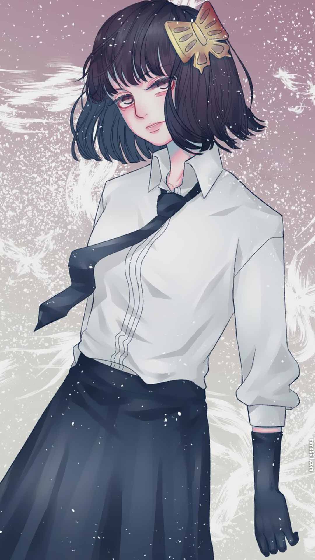 文豪野犬死亡之蝶与谢野晶子Akiko Yosano竖屏手机壁纸背景图片（6）