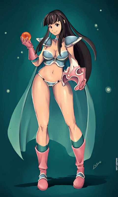 牛魔王的女儿，七龙珠孙悟空的老婆琪琪ChiChi手机壁纸图片（10）
