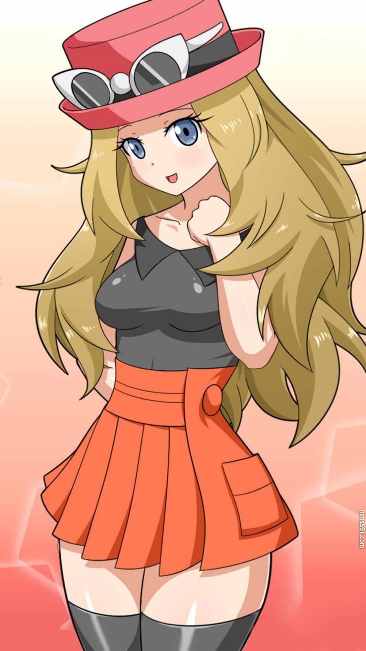 神奇宝贝美女，宝可梦人物莎莉娜Serena手机壁纸图片（6）