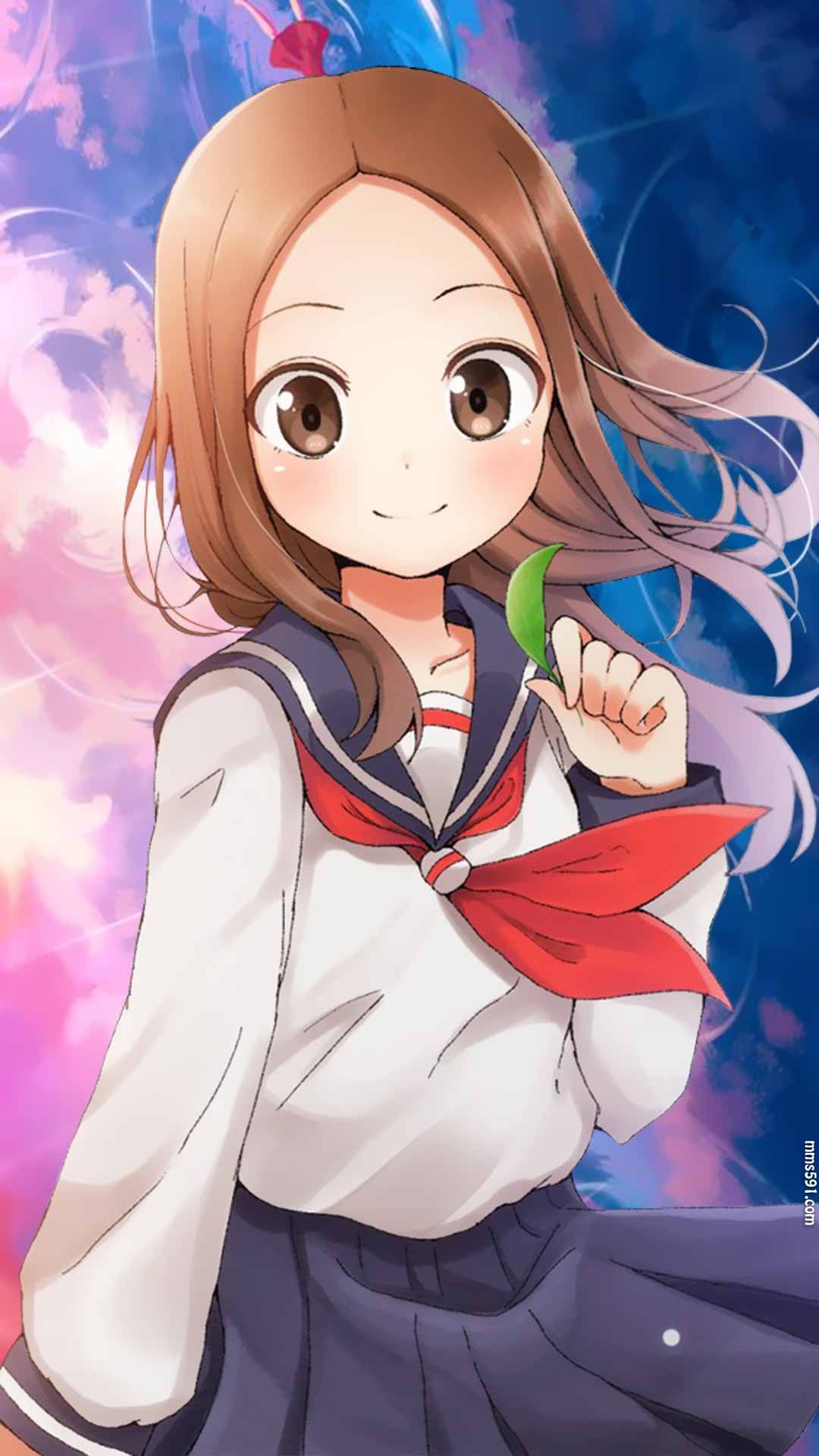 擅长捉弄的高木同学女主角高木Takagi可爱手机壁纸图片集