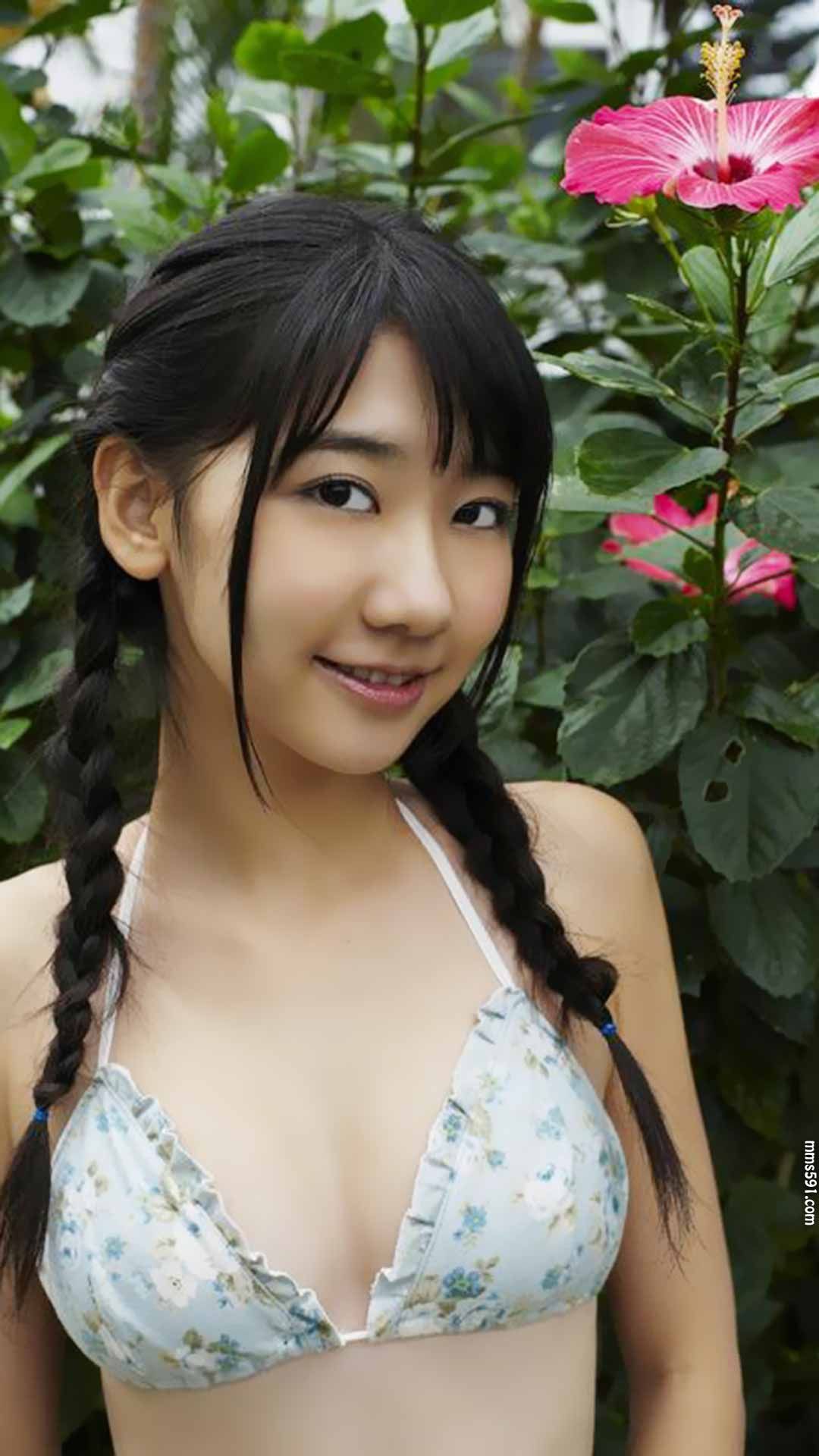 AKB48成员，日本美女演员柏木由纪Kashiwagi Yuki阳光手机壁纸图片集（2）