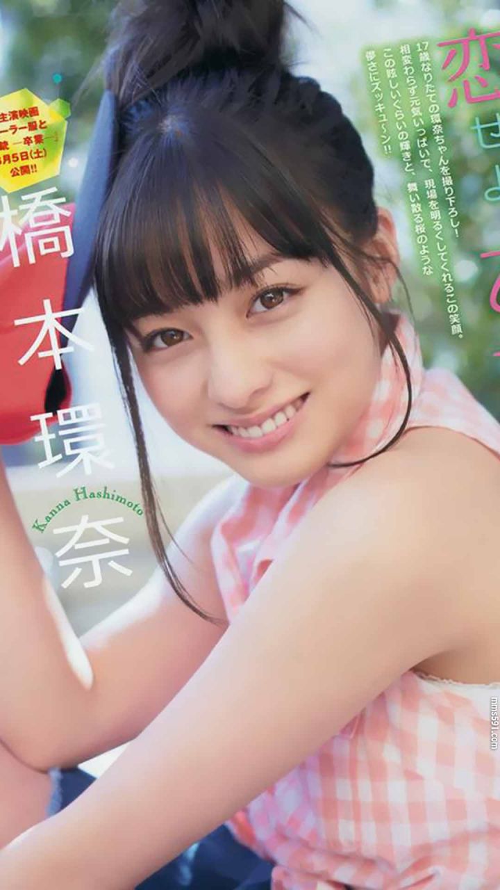 日本女演员桥本环奈Kanna Hashimoto女警服手机壁纸图片集（8）