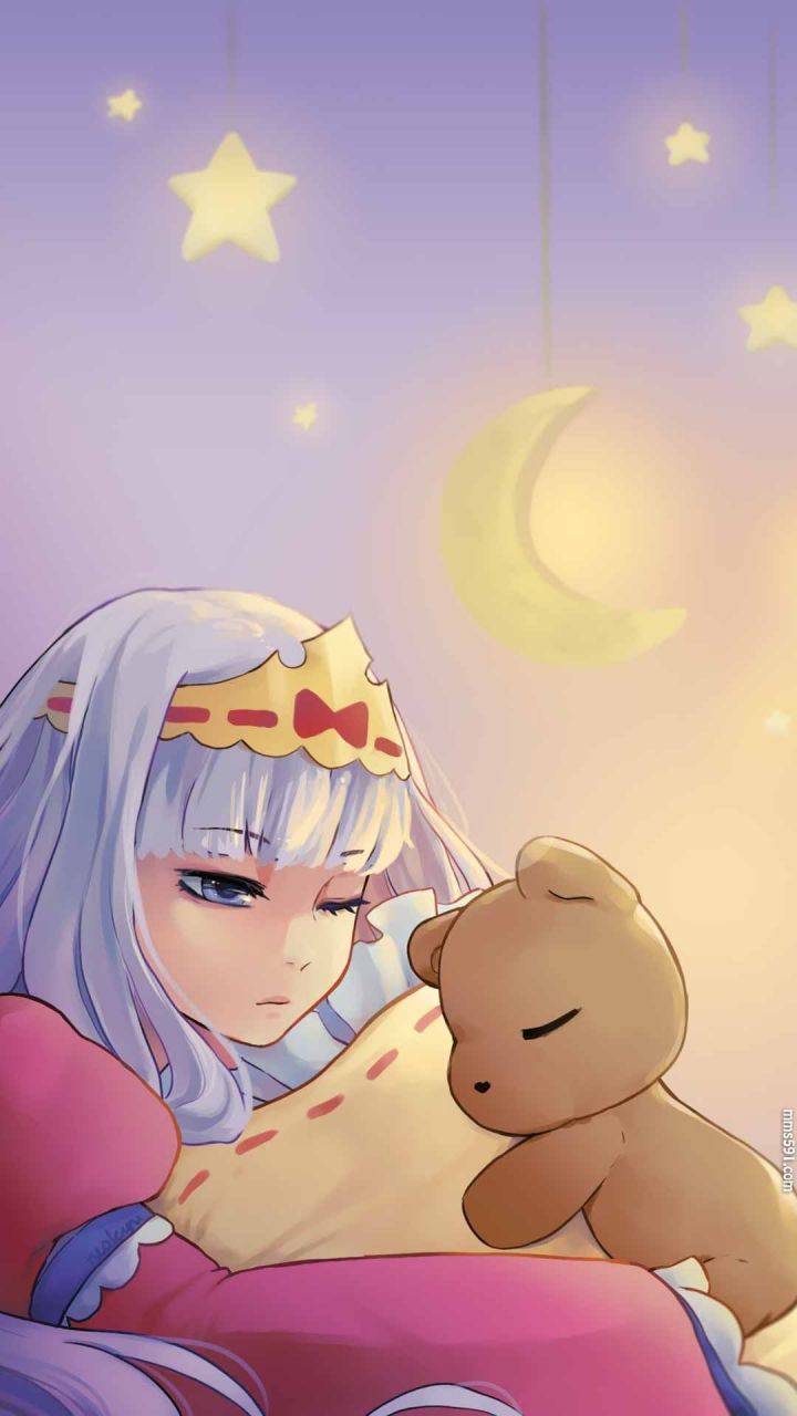 在魔王城说晚安欧罗拉·栖夜·莉丝·凯米恩syalis princess手机壁纸图片（5）