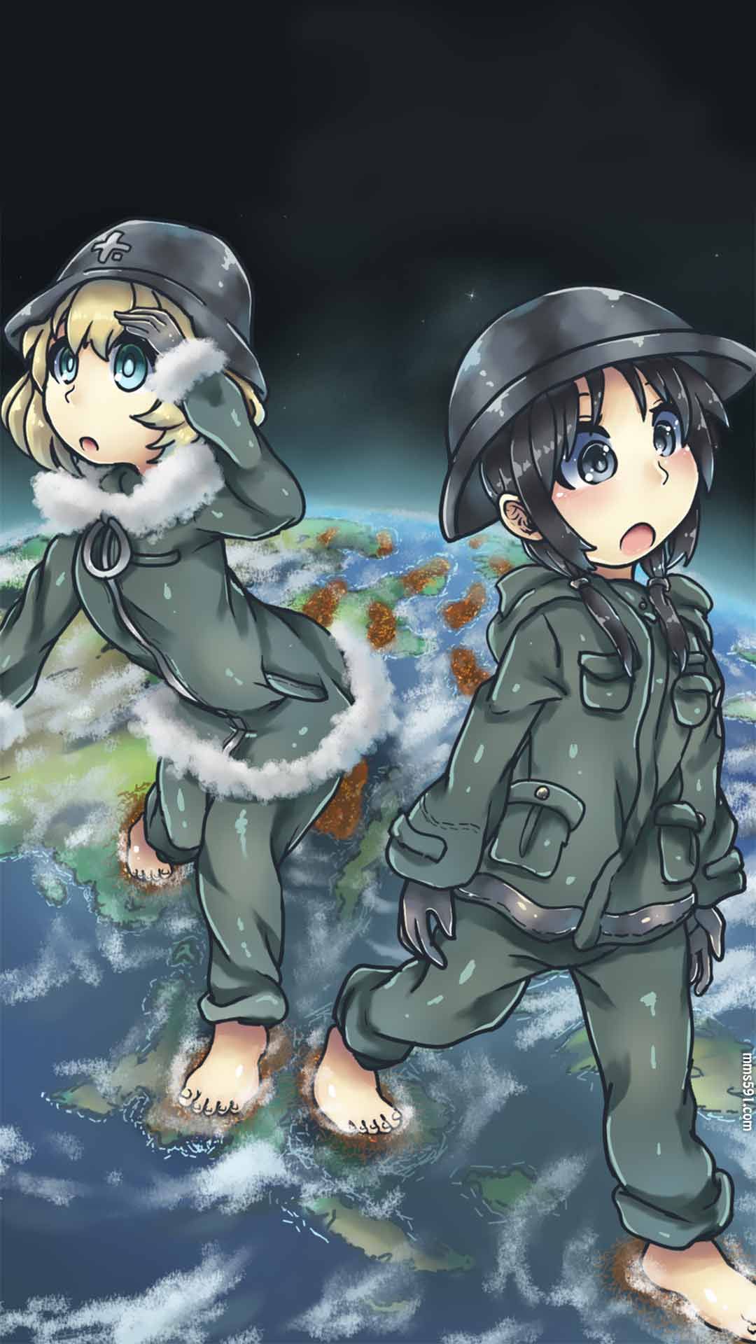 少女终末旅行女主角千户和尤莉可爱手机壁纸图片集（3）