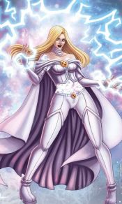 漫威X战警超级英雄白皇后Emma Frost超性感图片手机壁纸(7)