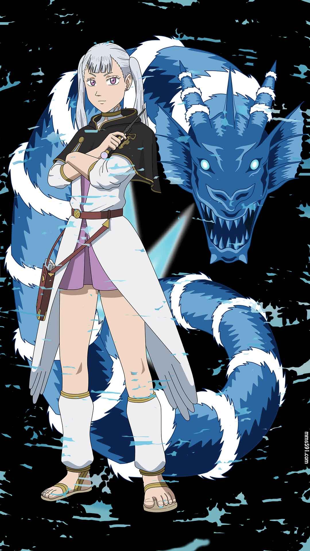 黑色四叶草女主角诺艾尔希尔巴Noell Silva手机壁纸图片集（2）