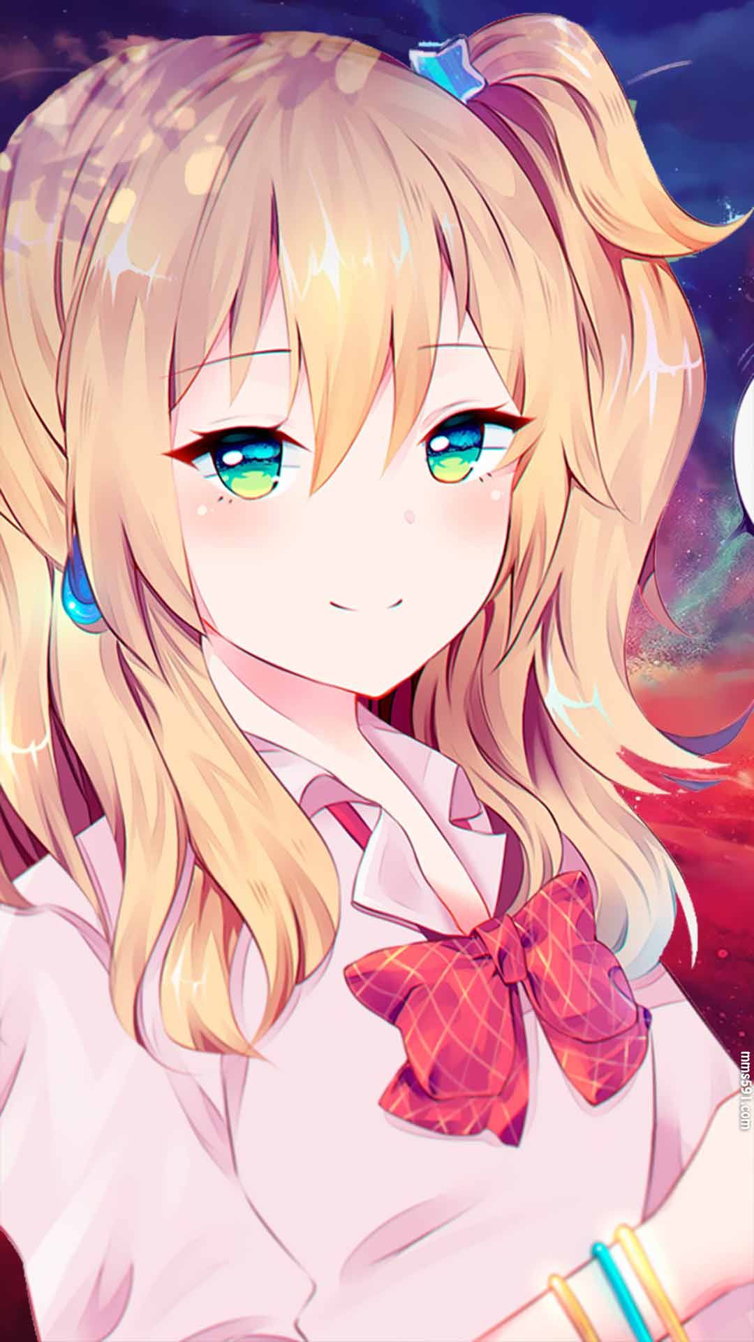 百合动漫柑橘味香气Citrus女主角蓝原柚子和芽衣手机壁纸图片集（12）