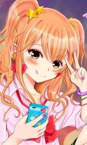 百合动漫柑橘味香气Citrus女主角蓝原柚子和芽衣手机壁纸图片集（13）