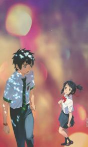 你的名字Kimi no na wa女主角宫水三叶高清精美手机壁纸图片集1080竖屏（7）