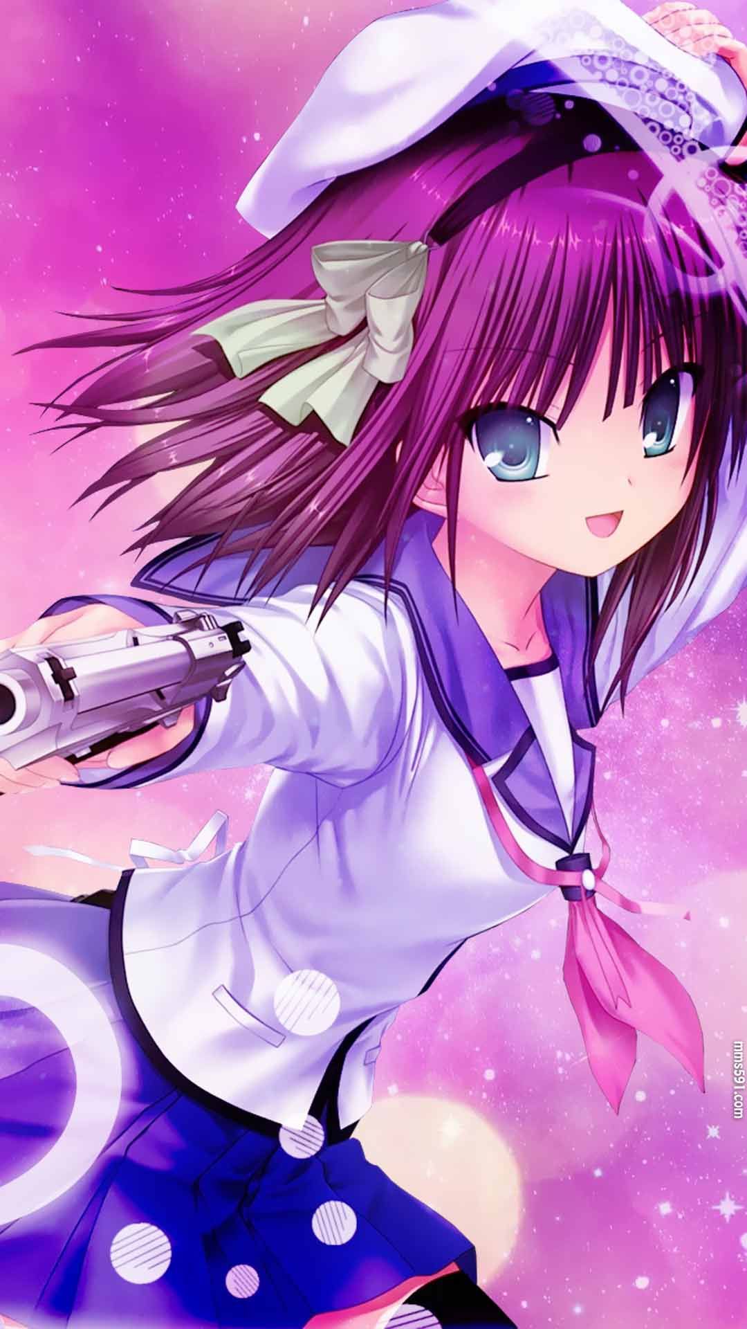 Angel Beats!女主角仲村由理贝Nakamura Yuri手机壁纸图片（5）