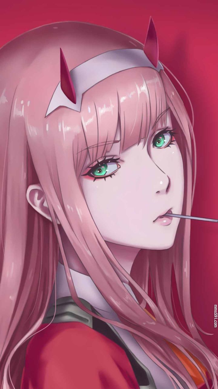 DARLING in the FRANXX女主角零二Zero Two 02高清手机壁纸图片集（3）