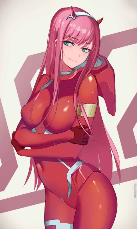 DARLING in the FRANXX女主角零二Zero Two 02高清手机壁纸图片集（5）