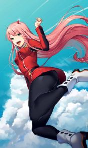 DARLING in the FRANXX女主角零二Zero Two 02高清手机壁纸图片集（7）