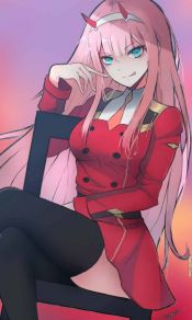 DARLING in the FRANXX女主角零二Zero Two 02高清手机壁纸图片集（12）