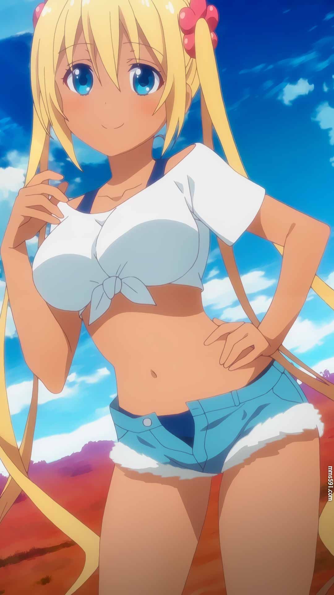属性咖啡厅金色头发女仆日向夏帆kaho_hinata手机壁纸图片（6）