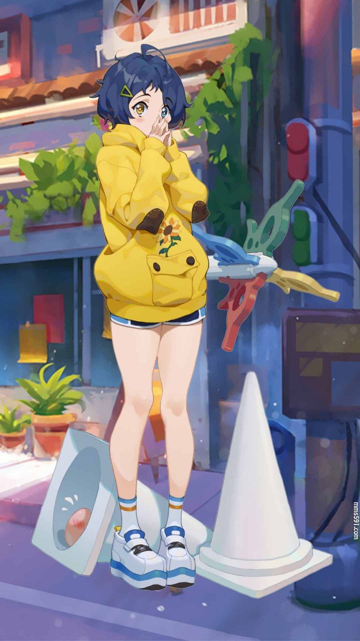 奇蛋物语女主角异色瞳大户爱ohto ai短发可爱手机壁纸图片集（9）