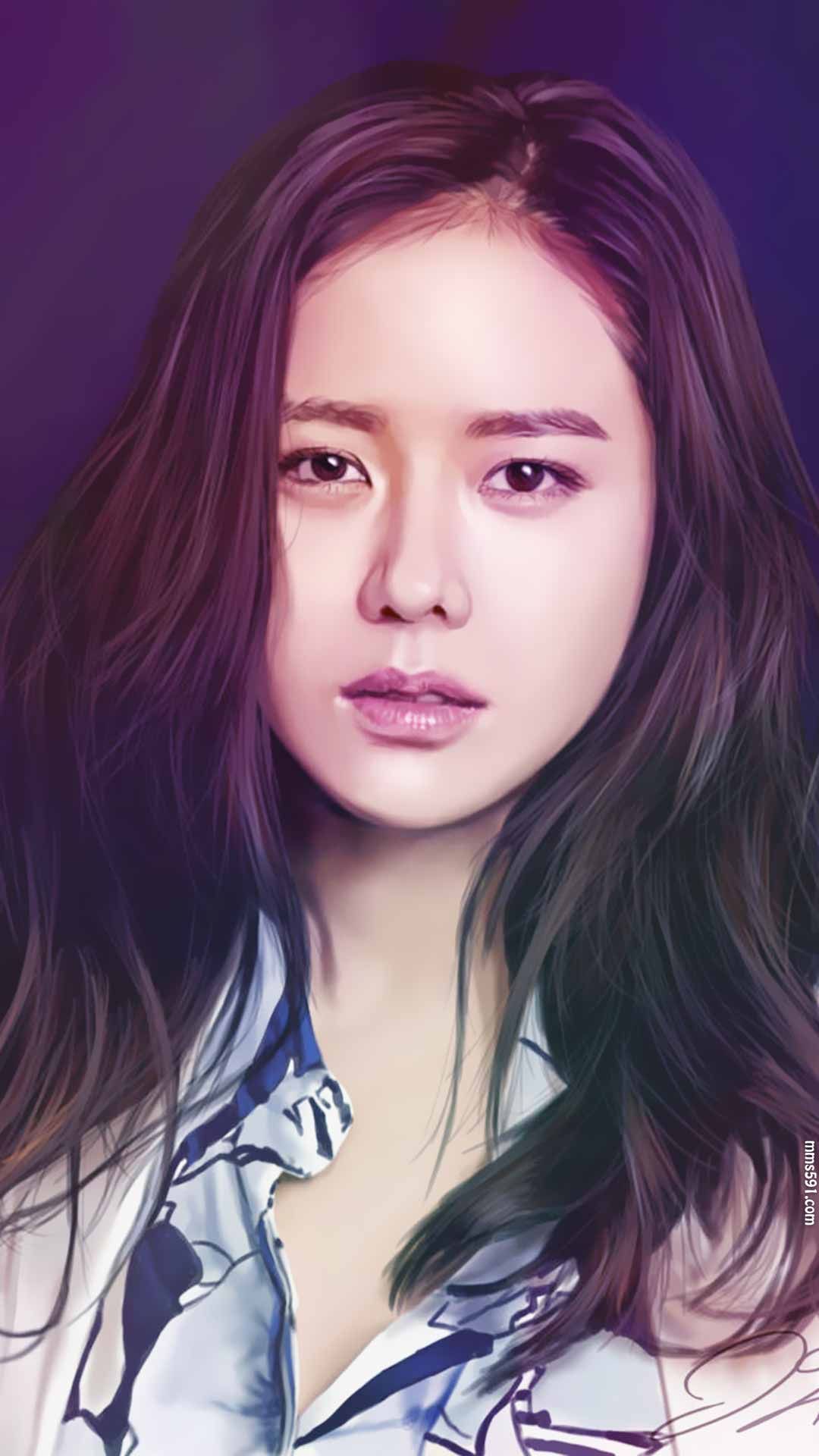 韩国美女演员孙艺珍Son Ye Jin手机壁纸高清图片集（2）