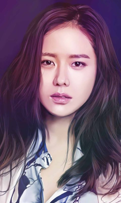 韩国美女演员孙艺珍Son Ye Jin手机壁纸高清图片集（2）