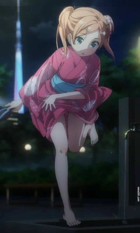 动漫One Room双马尾女主角七桥御乃梨minori nanahashi手机壁纸图片集（5）