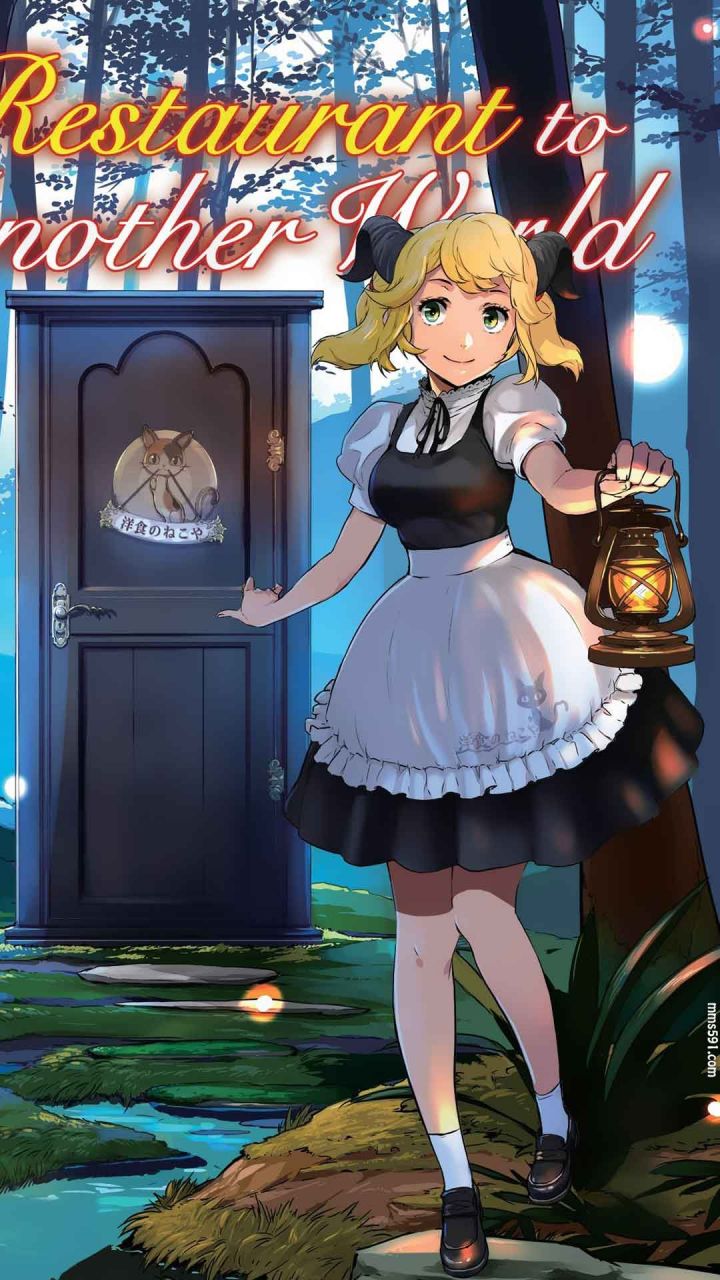 异世界食堂长角的女服务员阿蕾塔Aletta手机壁纸图片1080（5）