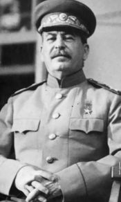 前苏联总书记约瑟夫·斯大林Joseph Stalin半身像手机壁纸图片（3）