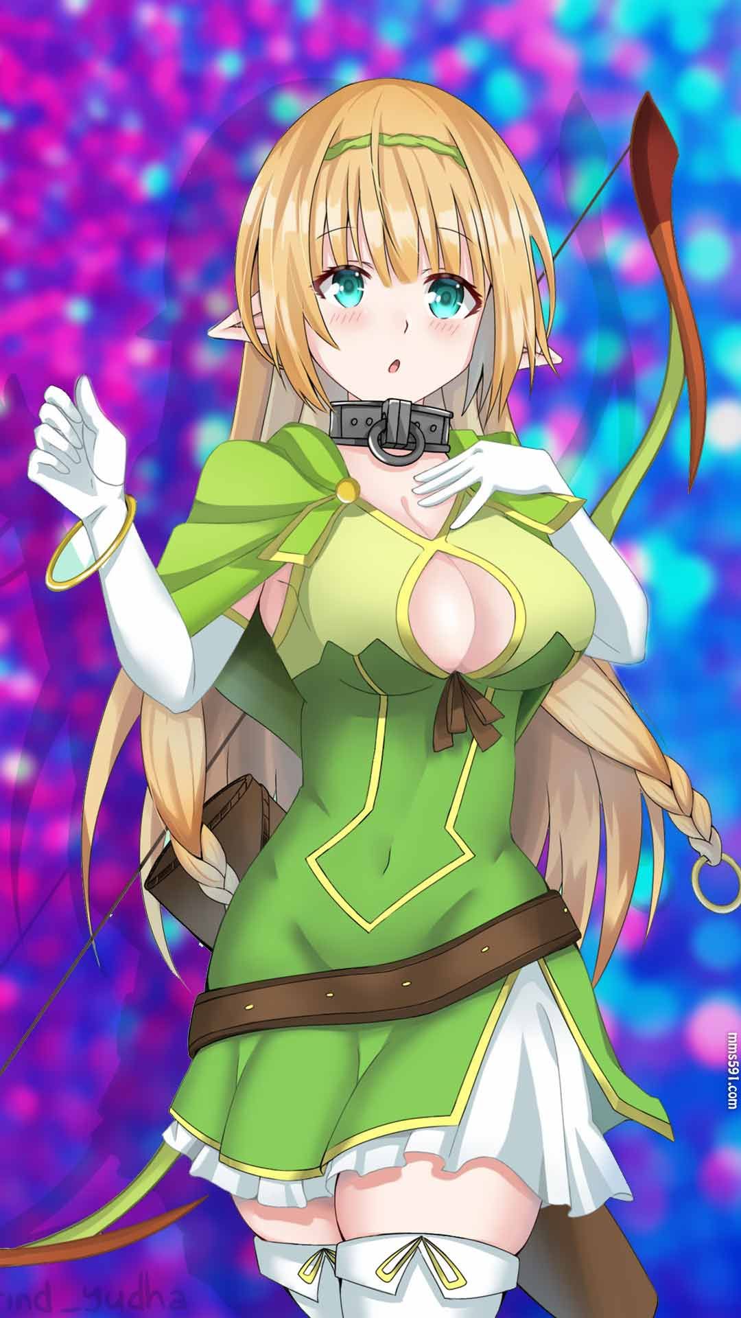 异界少女召唤术女主角雪拉·古林伍德shera l·greenwood巨乳手机壁纸