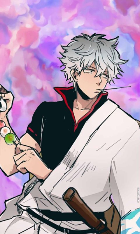 银魂男主角白夜叉坂田银时sakata Gintoki手机壁纸图片1080p 6 591彩信网