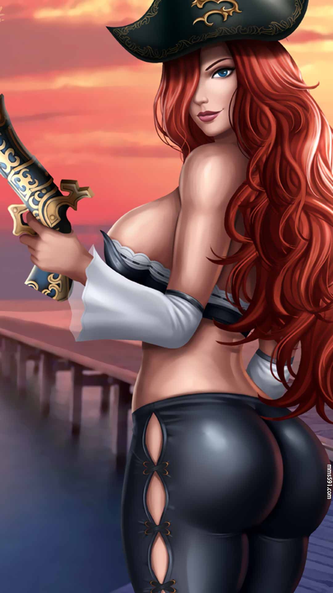 英雄联盟赏金猎人女枪好运姐莎拉Miss Fortune手机壁纸图片集（4）