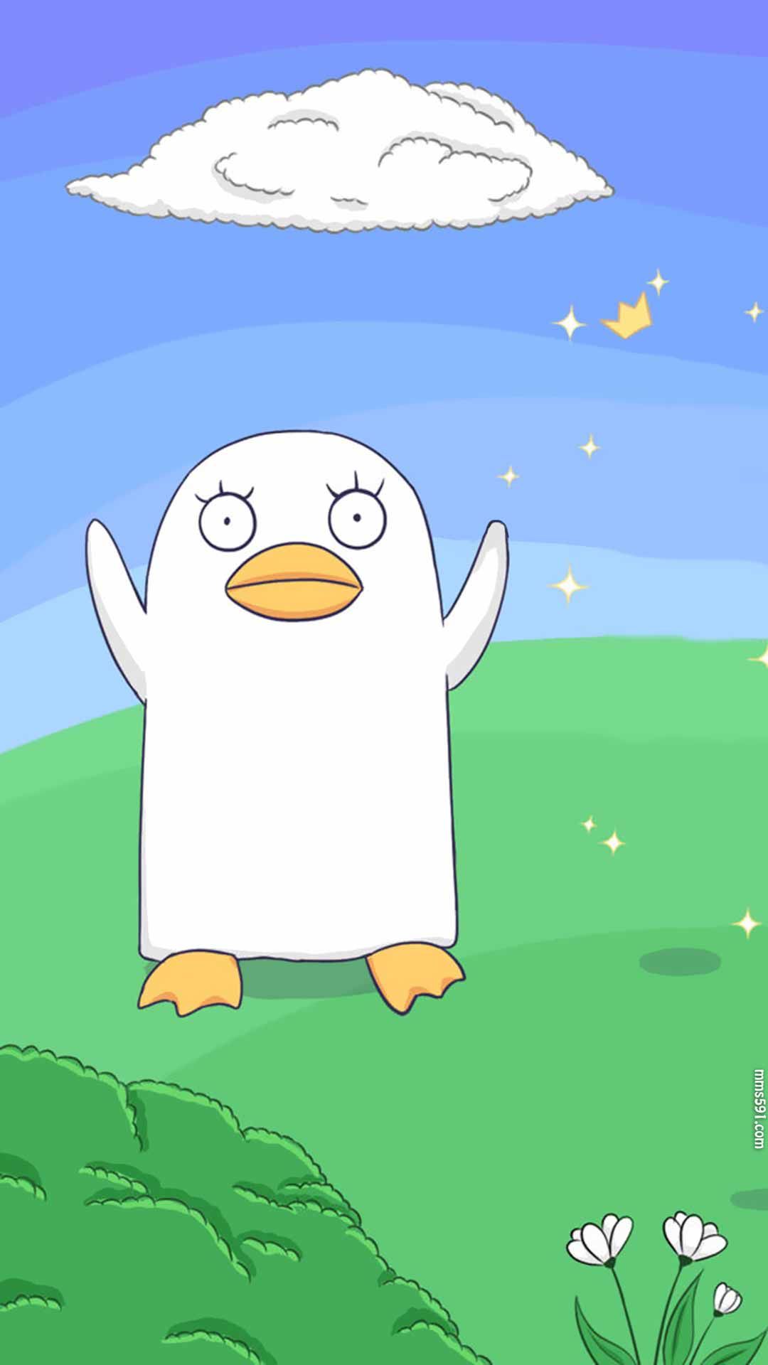 银魂中鸭子一样的外星生物伊丽莎白elizabeth手机壁纸1080x1920图片集（4）