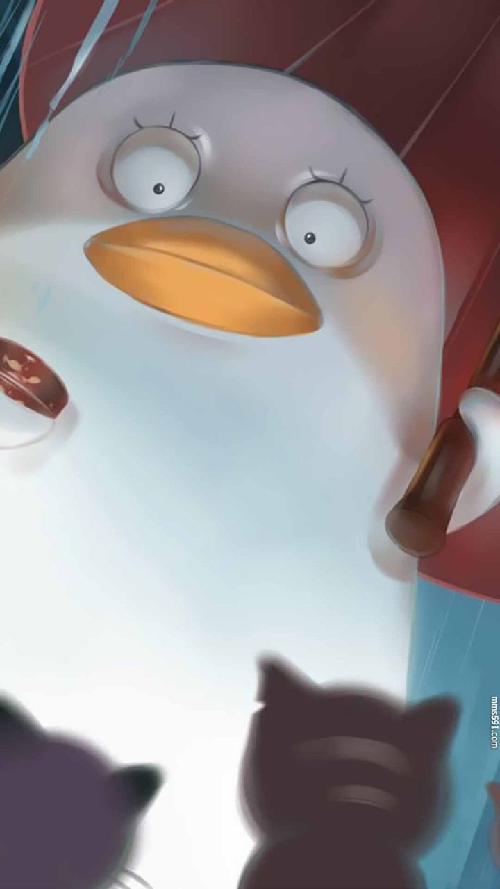 银魂中鸭子一样的外星生物伊丽莎白elizabeth手机壁纸1080x1920图片集（6）