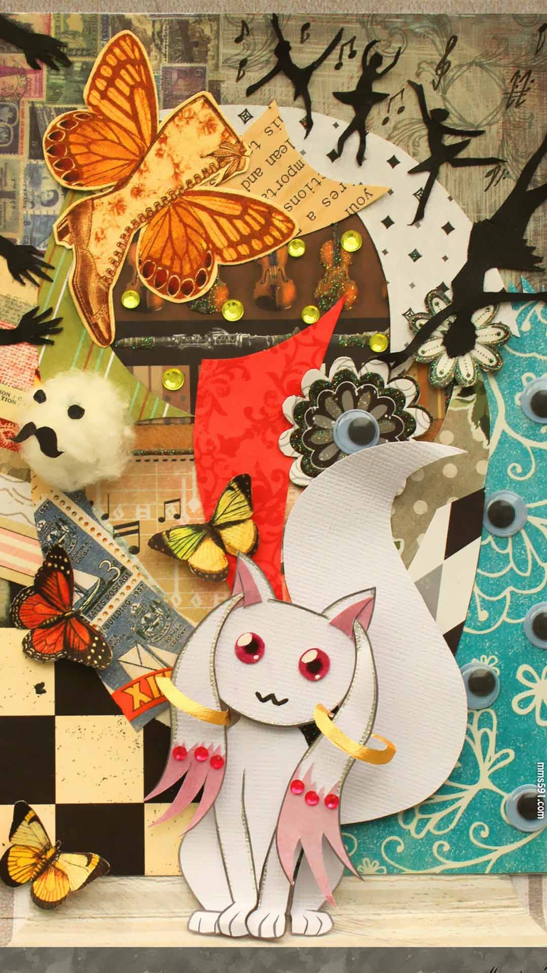萌宠一只，魔法少女小圆孵化者丘比Incubator kyubey手机壁纸图片集（7）