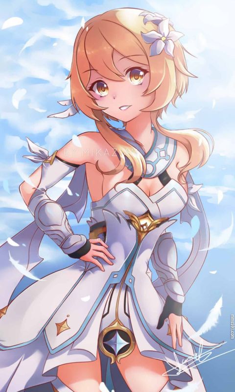 原神女性角色旅行者荧Lumine高清手机壁纸图片1080x1920（5）