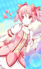 魔法少女小圆女主角鹿目圆Kaname Madoka1080x1920手机壁纸图片（5）