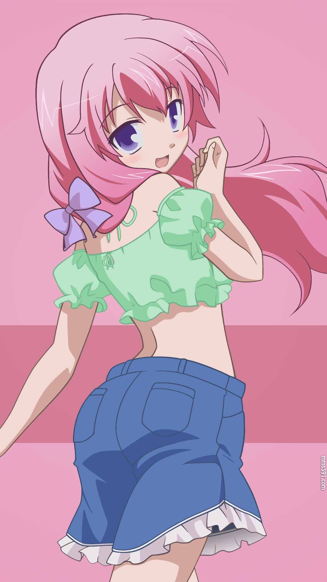 笨蛋，测验，召唤兽女主角粉色头发姬路瑞希Himeji Mizuki手机壁纸图片集（3）