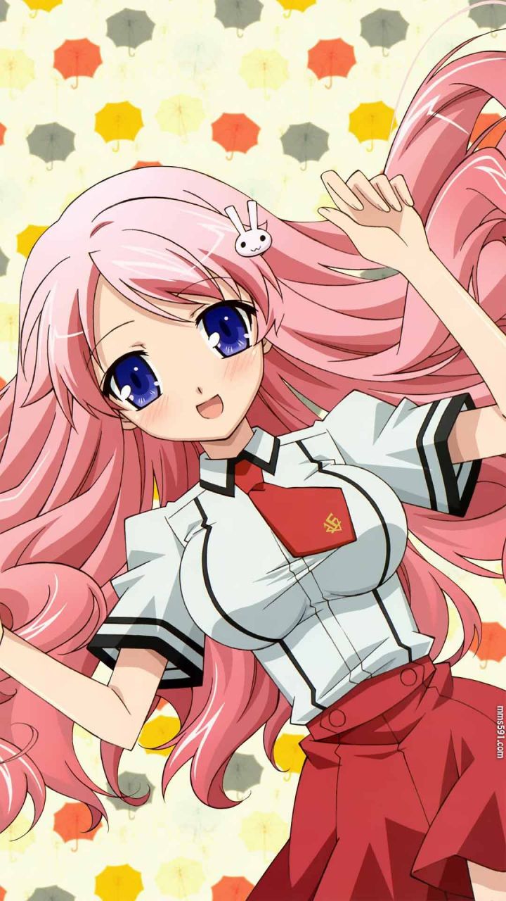 笨蛋，测验，召唤兽女主角粉色头发姬路瑞希Himeji Mizuki手机壁纸图片集（10）
