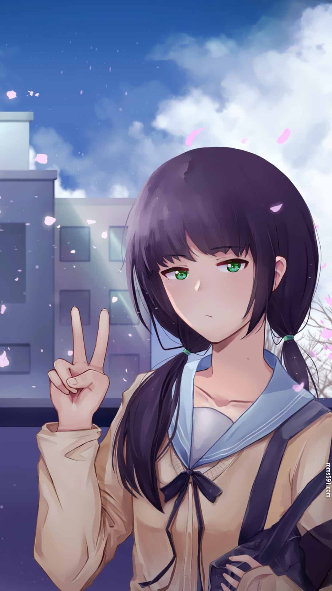 ReLIFE 重返17岁女主角日代千鹤Hishiro Chizuru手机壁纸图片（4）